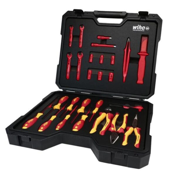 Wiha 91890 Insulated Hybrid and EV Vehicle Repair Essentials Tool Kit