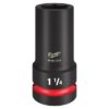 Milwaukee 49-66-7844 SHOCKWAVE IMPACT DUTY 1-1/4" Thin Wall Extra-Deep 6-Point Socket