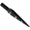 Klein KTSB01 #1 1/8" - 1/2" Double Fluted Step Drill Bit
