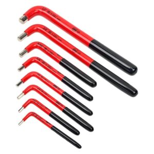 Wiha 13690 Insulated SAE Hex Key Set 8-Piece