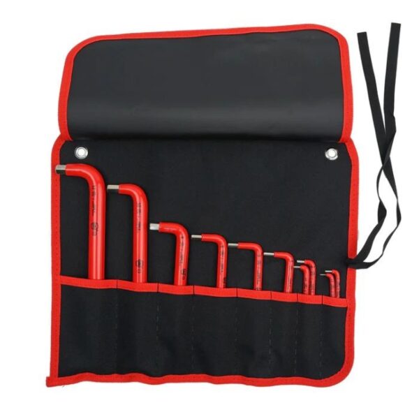 Wiha 13693 Insulated Metric Hex Key Set 10-Piece