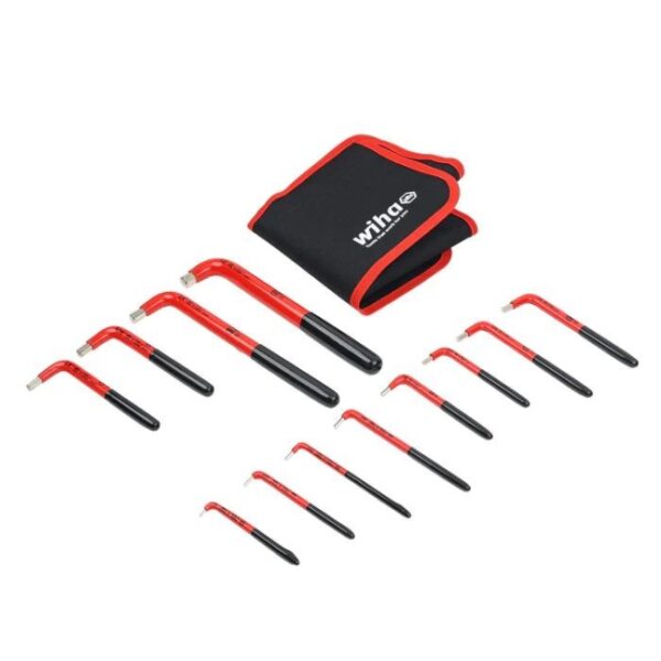 Wiha 13694 Insulated SAE Hex Key Set 12-Piece
