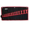 Wiha 20091 Insulated Metric Open End Wrench Set 15-Piece