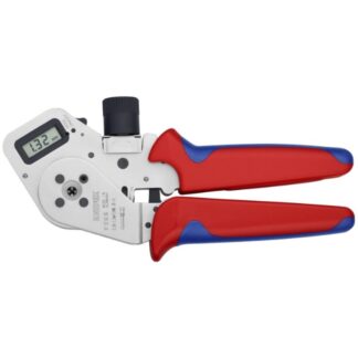 Knipex 975263DG 10-1/4" Digital Four-Mandrel Crimping Pliers For Turned Contacts