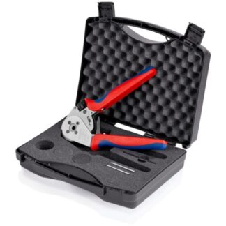 Knipex 975265 9" Four-Mandrel Crimping Pliers for Turned Contacts