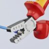 Knipex 9768145A -4 Knipex 9768145A 5-3/4" Crimping Pliers for Wire Ferrules VDE 1000V Insulated