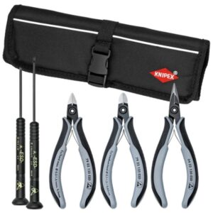 Knipex 9K008011US ESD Electronic Tool Set 5-Piece