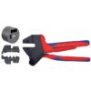 Knipex 9K008061US 10-1/2" Crimp System Pliers with Crimp Die for Solar Connectors