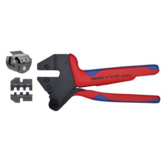 Knipex 9K008063US Crimp System Pliers with Crimp Die and Locator for Solar Connectors