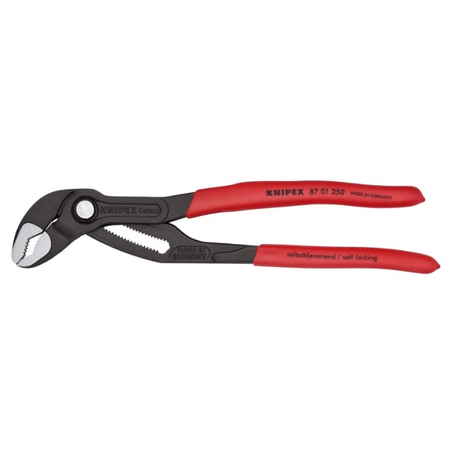 Knipex 49 41 A11 Circlip Pliers For External Circlips - 10-25mm, 90° Angled Tips, Grey Finish