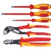 Knipex 9K989820US VDE 1000V Insulated Automotive Pliers and Screwdriver Set 5-Piece