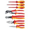 Knipex 9K989826US -1 Knipex 9K989826US VDE 1000V Insulated Pliers and Screwdriver Set 7-Piece