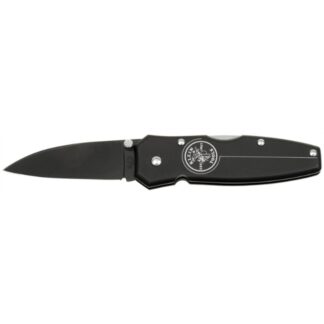Klein 44000-BLK 2-1/4" Black Lightweight Drop Point Blade Knife