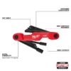 Milwaukee 48-22-2180 Electrician's SAE Folding Hex Key Set
