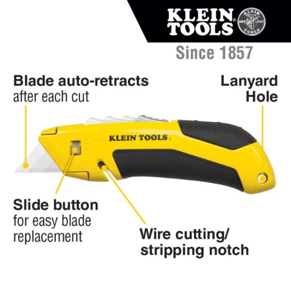 Klein 44136 Self-Retracting Utility Knife