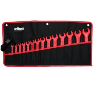 Wiha 20190 Insulated SAE Open End Wrench 14-Piece