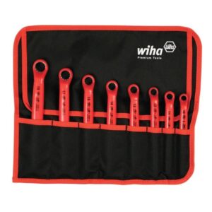 Wiha 21095 Insulated Metric Deep Offset Wrench Set 8-Piece