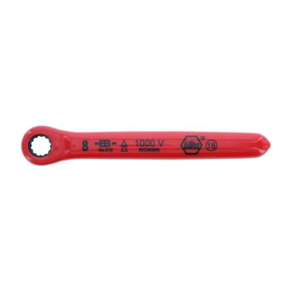 Wiha 21208 8.0mm Insulated Metric Ratchet Wrench