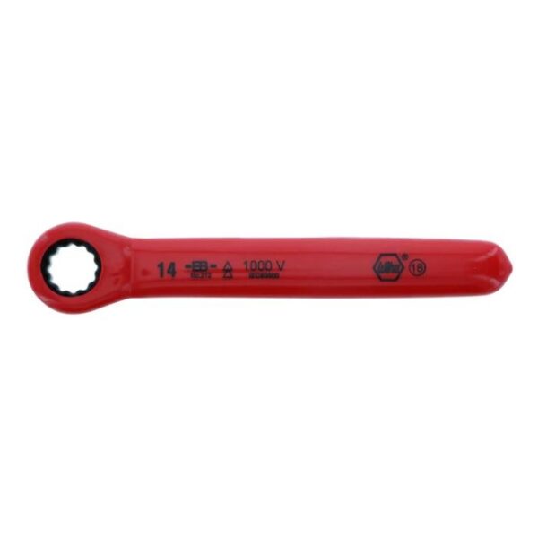 Wiha 21214 14.0mm Insulated Metric Ratchet Wrench