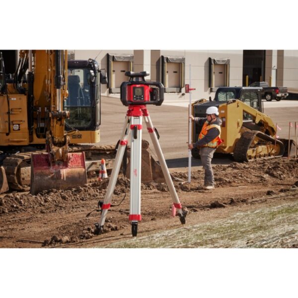 Milwaukee 3704-21 M18 Dual Slope Rotary Laser Level Kit with Receiver and Remote