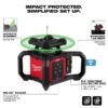 Copy of 648x648 (2).pdf - 2023-10-10T092053.160 Milwaukee 3702-21 M18 Green Interior Rotary Laser Level Kit with Receiver, Remote and Wall Mount Bracket
