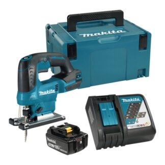 Makita DJV184RT1J 18V LXT Brushless Jig Saw with D-Handle and XPT Kit