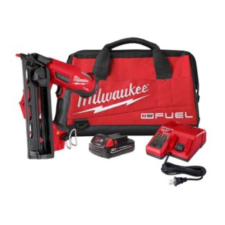 Milwaukee 2841-21CT 16GA Angled Finish Nailer Compact Kit