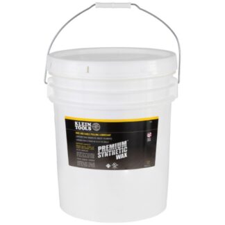 Klein 51013 Premium Synthetic Wax Cable Pulling Lubricant Five Gallon Pail