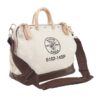 Klein 5102-14SP 14" Deluxe Canvas Tool Bag with 10 Pockets
