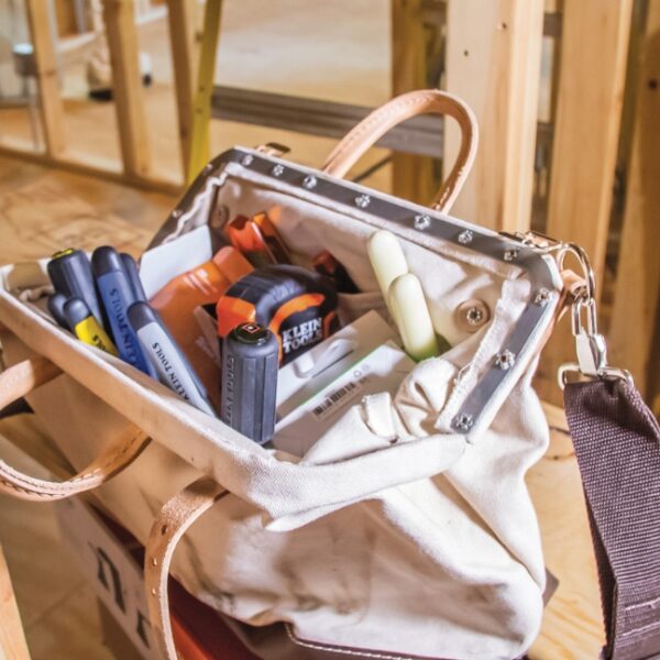 Klein 5102-18SP 18" Deluxe Canvas Tool Bag with 13 Pockets