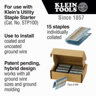 Klein STP001 Collated Utility Staples (2)