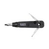 Klein VDV427-822 Cushion Grip Impact Punchdown Tool Kit 4-Piece (5) Klein VDV427014 Punchdown Tool Krone Blade