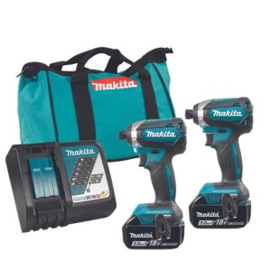 Makita DLX2186T 18V LXT Brushless 5.0AH 2-Tool Combo Kit