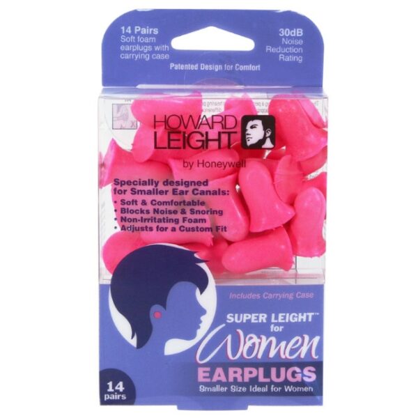 Honeywell R-01757 Women's Super Leight Pre-Shaped Foam Earplugs