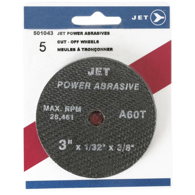 Jet 501066 - 4 X 1/32 X 5/8 A60 POWERPLUS T1 Cut-Off Wheel - Canucktools.ca