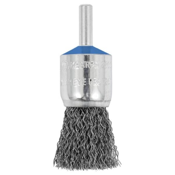 JET 553764 Shaft Mounted Crimped End Brush SST 3/4"x1/4"