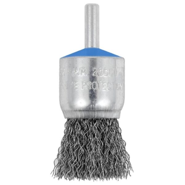 JET 553766 Shaft Mounted Crimped End Brush SST 1"x1/4"