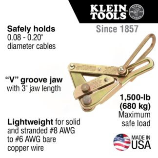 Klein 1613-30 CHICAGO Grip for Bare Wire (1)