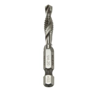 Klein 32242 1/4 - 20 Impact Rated Drill Tap