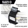 Klein 450-600 6", 8", 14" Hook and Loop Cinch Straps Multi-Pack