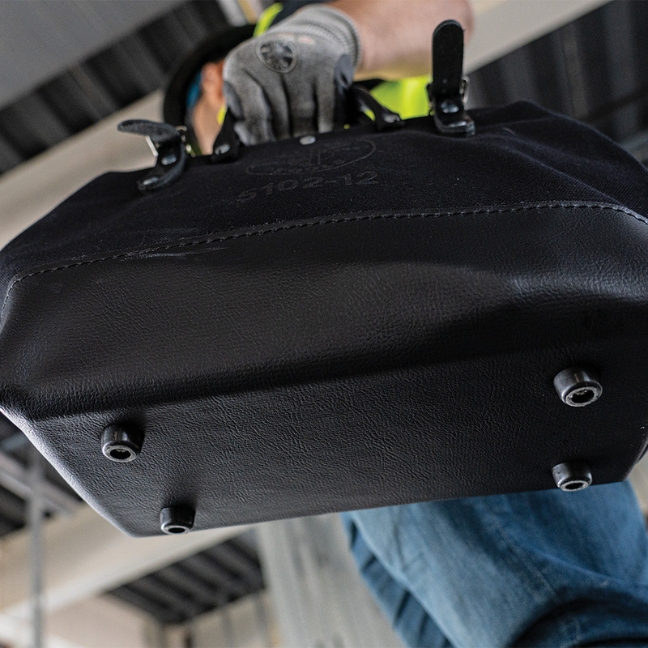 Klein 510212BLK 12" Black Canvas Tool Bag BC Fasteners & Tools