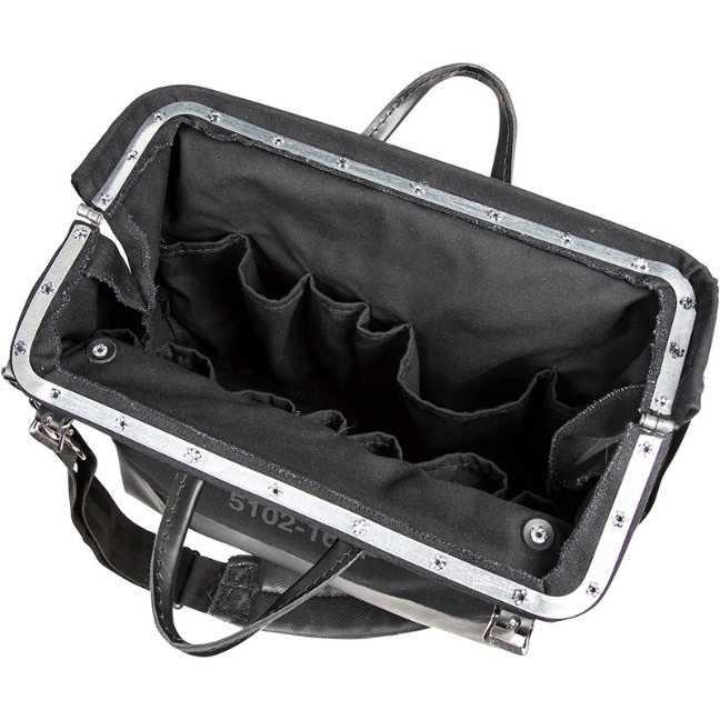 Klein 510218SPBLK 18" Black Deluxe Canvas Tool Bag BC Fasteners & Tools