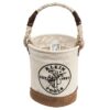 Klein 5104MINI Mini Leather Bottom Canvas Bucket