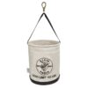 Klein 5109SLR 12" All-Purpose Canvas Bucket with Drain Holes