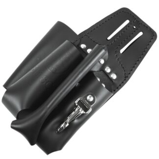 Klein 5118C Black Leather Tool Pouch for Belts (2)