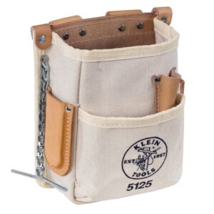 Klein 5125 5-Pocket Canvas Tool Pouch