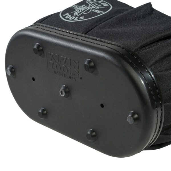 Klein 5144BHB 14-Pocket Aerial Oval Hard-Body Bucket with Kickstand (1) Klein 5144BHB 14-Pocket Aerial Oval Hard-Body Bucket with Kickstand