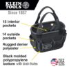 Klein 5144BHB14OS 29-Pocket Black Aerial Oval Hard-Body Bucket (2) Klein 5144BHB14OS 29-Pocket Black Aerial Oval Hard-Body Bucket