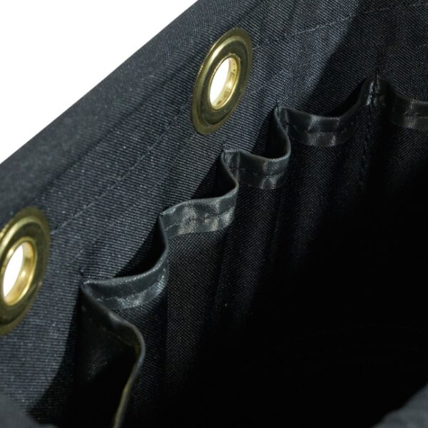 Klein 5144HBS 15-Pocket OrangeBlack Aerial Oval Hard-Body Bucket (3) Klein 5144HBS 15-Pocket Orange/Black Aerial Oval Hard-Body Bucket