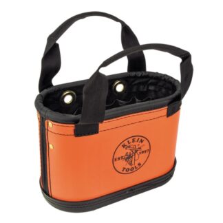 Klein 5144HBS 15-Pocket Orange/Black Aerial Oval Hard-Body Bucket